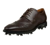 Callaway Men's Tour Brogue Golf Shoe, Dark Brown, 9 UK