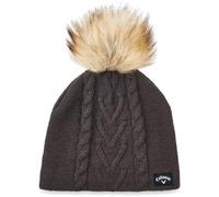 Callaway Men's Women's Pom Pom Beanie Hat, Charcoal, One Size UK