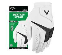 Callaway MLH Weather Spann Golf Gloves, Pack of 2, White, Medium/Large
