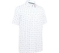 Callaway Opti Dri Swing Chev Logo Eco Polo Shirt Galaxy Blue UK Size Large