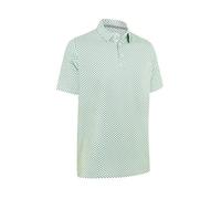 Callaway Opti Dri Trademark Eco Polo Shirt Foam Green UK Size Large