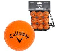 CALLAWAY HX PRACTICE SOFT FLITE GOLF BALLS 9 BALL PACK - ORANGE