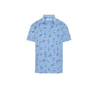 Callaway Original Penguin Botanical Drink Polo - BABY BLUE JAY - L Siz