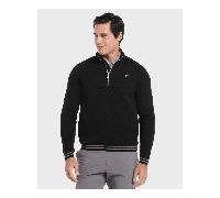 Callaway Original Penguin Midweight Fleece 1/4 Zip Dark Caviar - L Siz