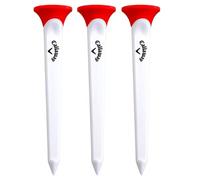 Callaway Par Tee Plastic Golf Tees, 10 Pack, Red