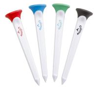 Callaway Par-Tee Plastic Golf Tees, Assorted, Pack of 4