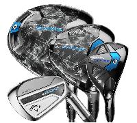 CALLAWAY PARADYM AI SMOKE PACKAGE SET - Right , Stiff , Driver 9.0°, #4 Hybrid, Irons 5-PW