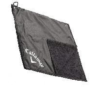 CALLAWAY RAIN-HOOD GOLF TOWEL - BLACK