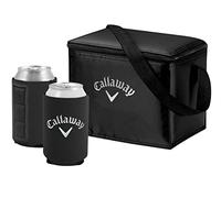 Callaway Soft Cooler Bag Gift Set with Magnetic Koozies, Black