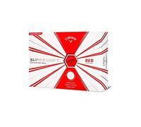 Callaway Supersoft 2019 Golf Ball (12 Ball Pack, Matte Finish, Red)
