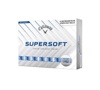 Callaway Golf Supersoft Distressed Stripe Decorated Golf Ball, Blue