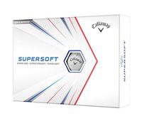 Callaway Golf Supersoft Balls 2021 (Pack of 12-balls) One Size, White