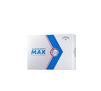 Callaway Supersoft MAX 23 Golf Balls, 1 Dozen (Pack of 12), 2 Pieces, White