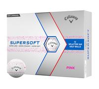 Callaway Supersoft Splatter Golf Balls White One Size