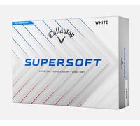 CALLAWAY SUPERSOFT White Golf balls - 12 PACK Dozen - BRAND NEW Genuine