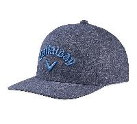 CALLAWAY TOUR AUTHENTIC GOLF CAP - BLACK HEATHER / BLUE