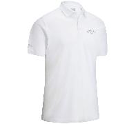 Callaway Apparel Mens UK Tournament Polo Shirt, Bright White, 3XL EU