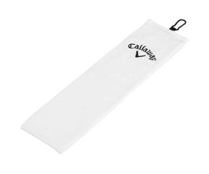 CALLAWAY TRI-FOLD GOLF TOWEL - WHITE