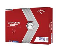 Callaway Unisex Chrome Soft Triple Track Golf Balls, Triple Track, 12 Balls UK