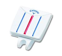 Callaway Unisex Clip/Marker Callaway Golf Unisex 2021 Triple Track Hat Clip Marker, White/Blue/Red, One Size UK