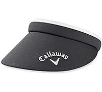 CALLAWAY Unisex Headwear 2020 Women's Clip Visor, Osfm, Charcoal, Charcoal/White