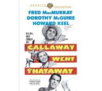 Callaway Went Thataway DVD (1951) - Fred MacMurray, Dorothy McGuire, Howard Keel