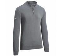 Callaway Men's Windstopper 1/4 Zipped Golf Jersey, Grey (039), XXL