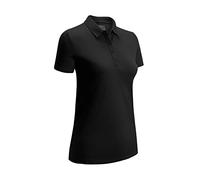 Callaway Women Solid Polo Shirt Ladies Caviar 14 (L)