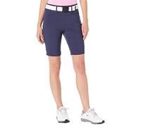 Callaway Women's 9.5" Stretch Golf Shorts with Truesculpt, Moisture-Wicking, Eco-Friendly Ventilated Fabric, Peacoat, L
