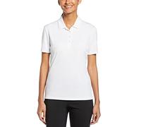Callaway Women's Tournament Short Sleeve Golf Polo Shirt, Bright White, L