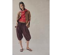 Calle Bubble Cropped Pants at Free People in Rural Ground, Size: XS - female