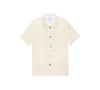 Calle Del Mar grid-pattern short-sleeve shirt - White XS