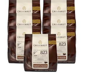 Callebaut 34% Milk Chocolate '823' Callets - 7x0.4kg
