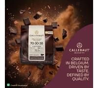 Callebaut 70-30-38 Dark Chocolate Couverture Callets 70.5% Cocoa 1 x 400g