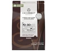 Callebaut 70-30-38 Dark Chocolate Couverture Callets 70.5% Cocoa 2 x 2.5kg