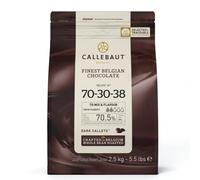 Callebaut 70-30-38 Finest Belgian Dark Chocolate Couverture Callets