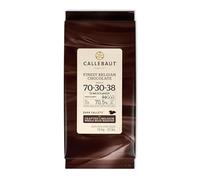 Callebaut 70-30-38 Finest Belgian Dark Chocolate Couverture Callets 70.5% Cocoa 10kg