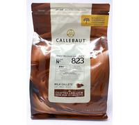 2.5kg Callebaut 823 Finest Belgian Milk Chocolate Callets Couverture 33.6%