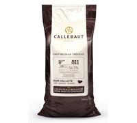 Callebaut Belgian Dark Chocolate - 10kg 811 Finest Couverture Callets 54.5%