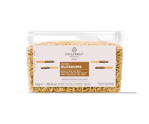 Callebaut Caramel Blossoms 1kg. Milk & White Chocolate with Caramel Flavour
