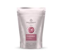 Callebaut Ruby Chocolate Crispearls - 800 g Bag - Fruity Ruby Chocolate & Crispy Cereal Pearls for Desserts, Cakes & Pastries - Sold by Parkers Foodservice