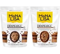 Callebaut CRISPEARLS Bundle - 2 x 800g (MILK and DARK)