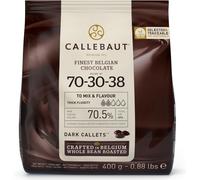 Callebaut Dark Chocolate Drops 70% 400g Bag