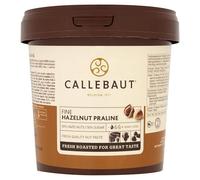 Callebaut Fine Hazelnut Praline Paste - 1 kg Bucket - 50% Hazelnuts - Smooth Caramelised Nut Paste for Chocolates, Mousse & Pastries