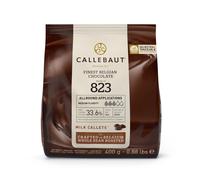 Callebaut Finest Belgian Milk Chocolate, 400 g