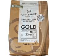 Callebaut Gold 30.4% - Finest Belgian Caramel Chocolate Chips (callets) 2.5kg