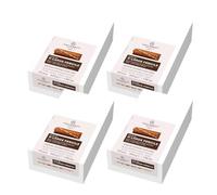 Callebaut Marbled Chocolate X-Large Pencils - 4 Boxes × 115 Sticks - Dark & White Chocolate Decorative Pencils for Cakes, Desserts & Pastries