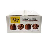 Callebaut Mona Lisa Milk Chocolate Curved Shavings 2.5kg
