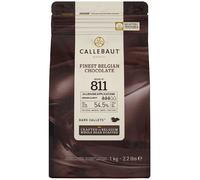 Callebaut Recipe 811 - Dark Chocolate (54.5 percent) Buttons 1kg