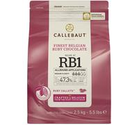 Callebaut Ruby Chocolate Buttons - 2.5kg